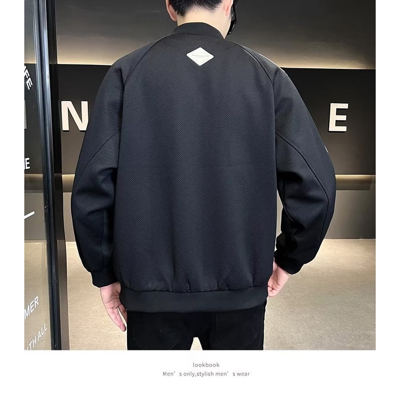 Áo Khoác Bóng Chày Phong Cách Hàn Quốc Thời Trang Xuân Thu 2023 Mới Cho Nam