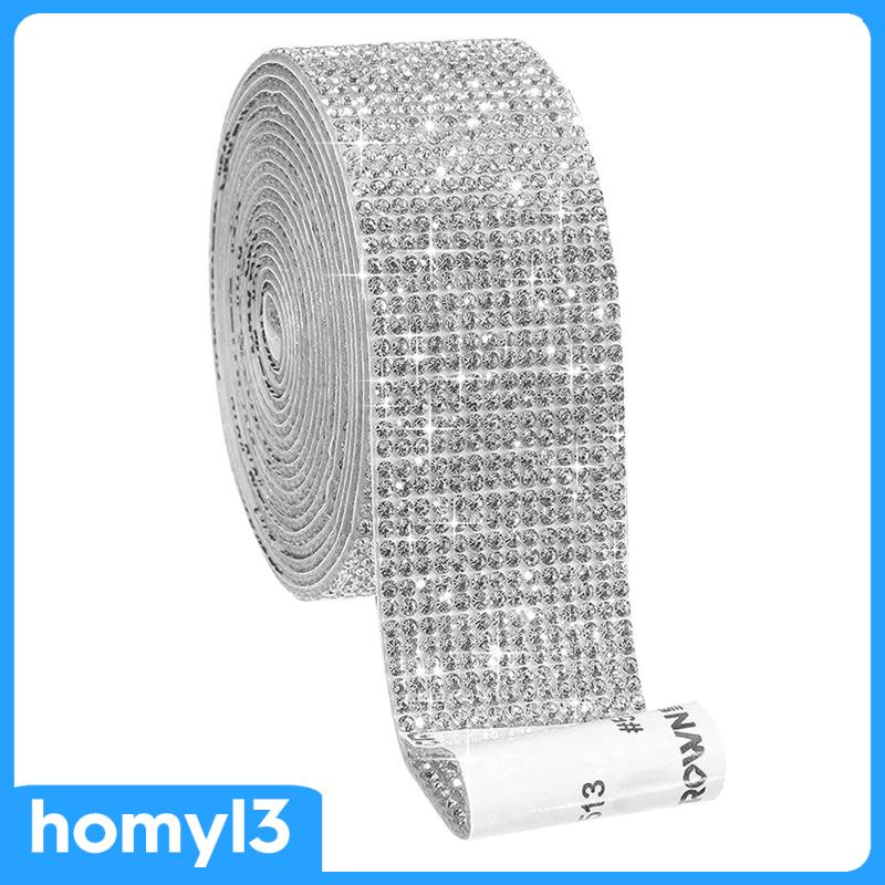 Cuộn Dây Ruy Băng Đính Đá Tự Dính Trang Trí Điện Thoại Tiện Dụng