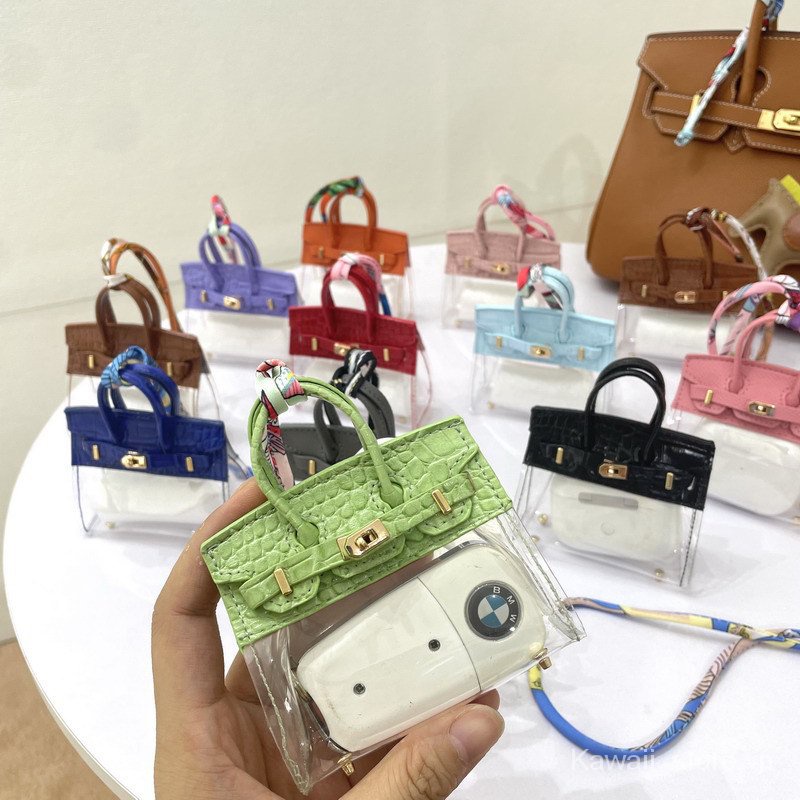 Túi Bạch Kim mini Đựng Son Môi Chìa Khóa Xe Hơi Phong Cách Mới