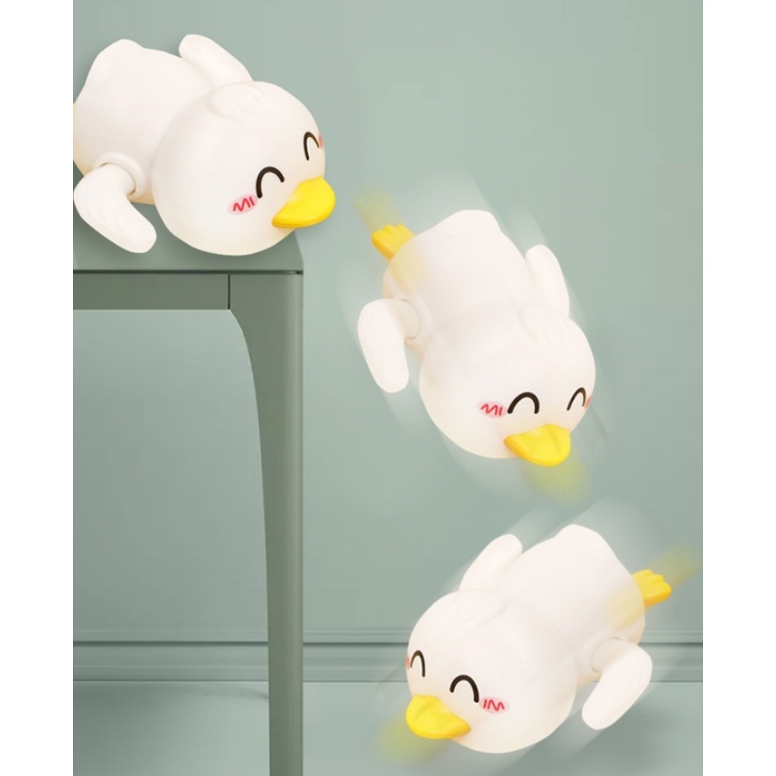 Đồ chơi nhà tắm- đồ chơi bồn tắm hình vịt con đáng yêu có dây cót- Thepooh