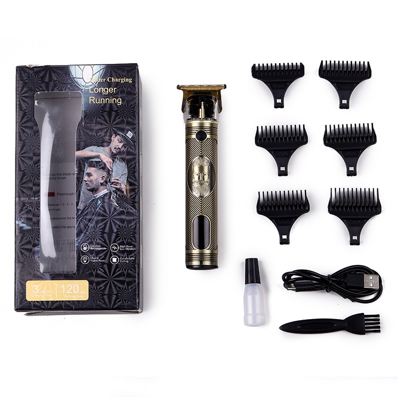Mới Bộ Máy cạo râu Cắt Tóc Chuyên Nghiệp Có Râu Sạc usb Cho Nam