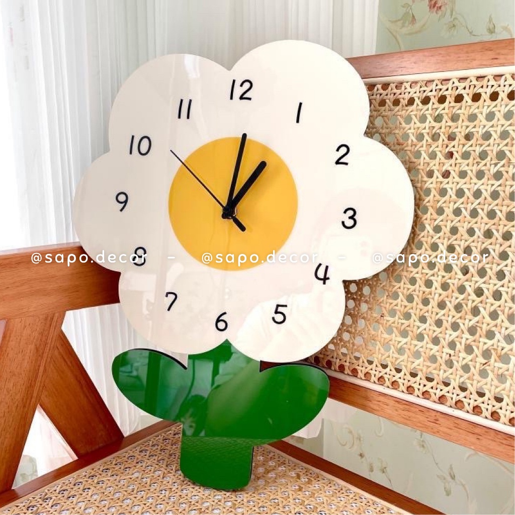 Đồng hồ treo tường decor trang trí nhà cửa - Sapo Decor 131