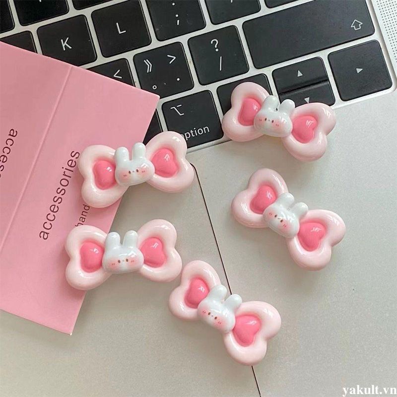 🎀 yakult 🎀Kẹp Tóc Hình Thỏ bunny Hoạt Hình Dễ Thương Cho Nữ