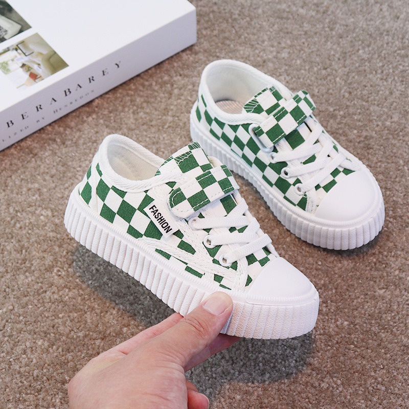 Giày Thể Thao Vải canvas Thiết Kế Mới Thời Trang Mùa Xuân Thu Dành Cho Bé Gái