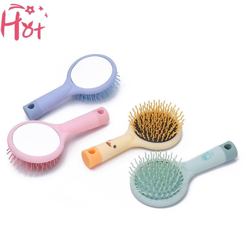 Jr Lược Chải Tóc Mát Xa Da Đầu Chống Mưa Có Gương Tiện Dụng Cho Bé vn