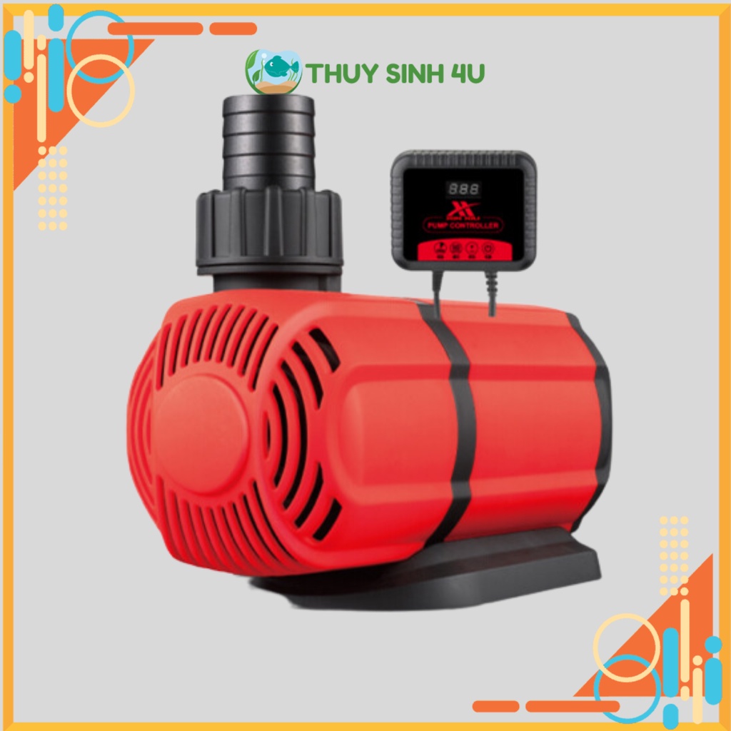 Máy bơm nước Xinxiu AC 818 cao cấp - bộ điều khiển 10 cấp độ | Bảo hành 12 tháng