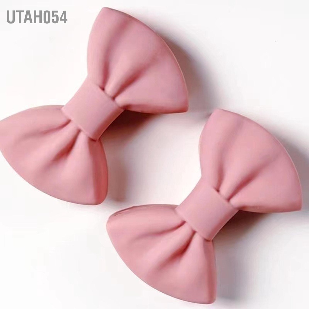 Lót Xoong nồi nhà bếp silicone hình nơ dễ thương - Găng Tay Silicone Chống Trượtt  Chống Bỏng