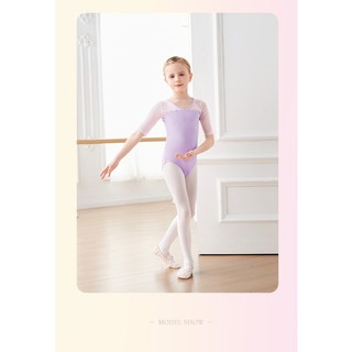 Bộ Đồ Tập Múa Ba Lê Hở Lưng Cho Bé Gái