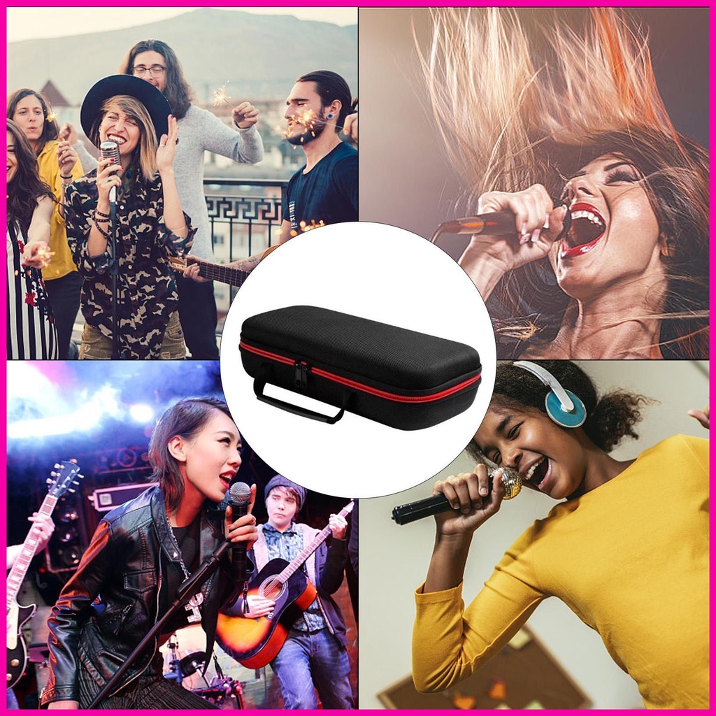 Túi Đựng Micro Không Dây Bằng eva Chống Nước Có Khóa Kéo Đôi Cho Llrnvn Llrnvn