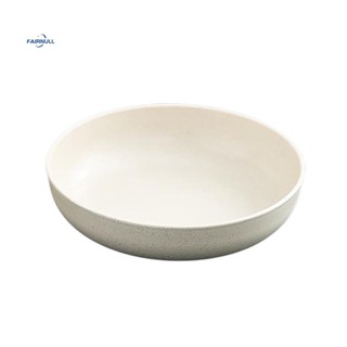 FAIRNULL Đĩa Ăn Tối Màu Trơn Bề Mặt Mịn Hình Tròn An Toàn Thực Phẩm Chống Trượt An Toàn Cho Nhà Bếp