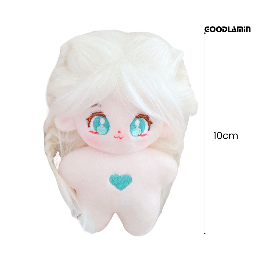 Goodlarxx Búp Bê Vải cotton 10cm Hình Cô Gái Mắt To Dễ Thương