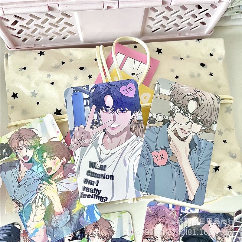 Bộ Thẻ Hình Truyện Tranh Hàn Quốc 3 inch