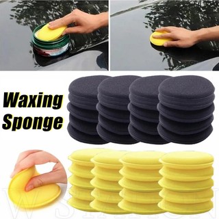 Đệm Mút Tròn 10cm Dày Dặn Mềm Mại Màu Đen Chuyên Dụng Đánh Bóng Xe Hơi