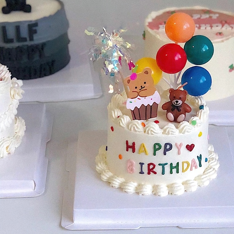 Nến sinh nhật hình chú gấu dễ thương,nến gấu trang trí bánh kem-BOMME