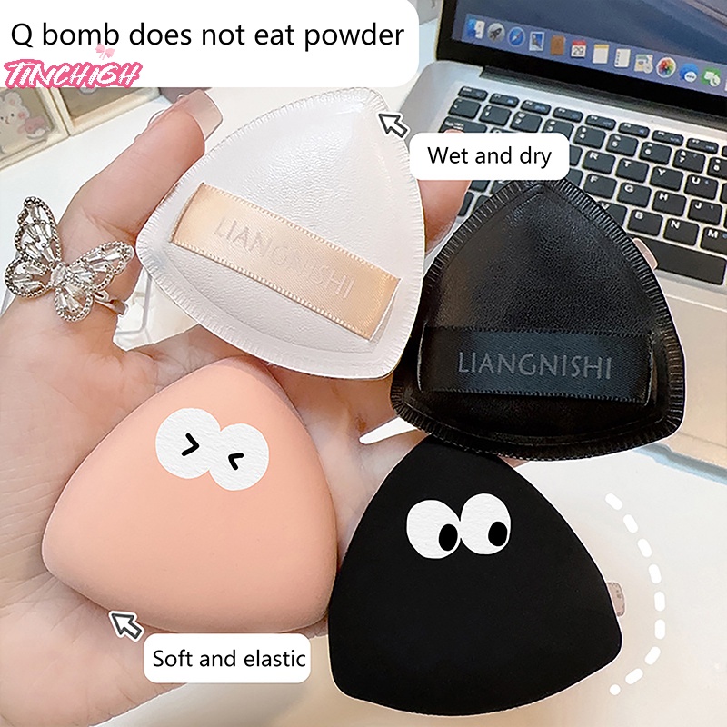 Bông Mút Trang Điểm Ướt Và Khô Mềm Mại Hình Quả Trứng Co Giãn