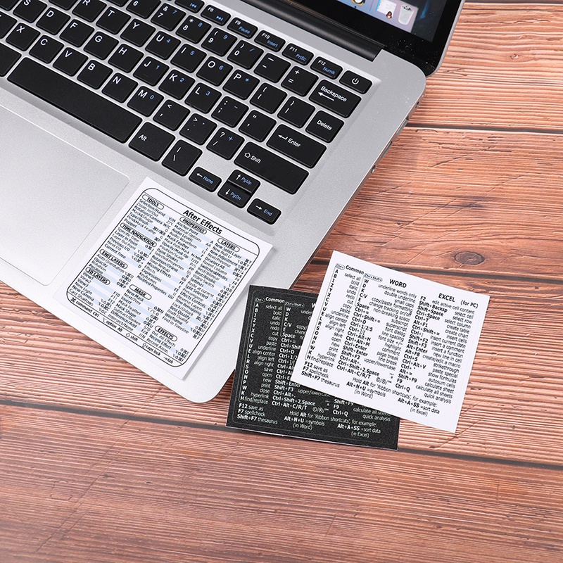 Màu Sắc Miếng Dán Phím Tắt / Ngắn Thông Dụng Cho Máy Tính laptop macbook