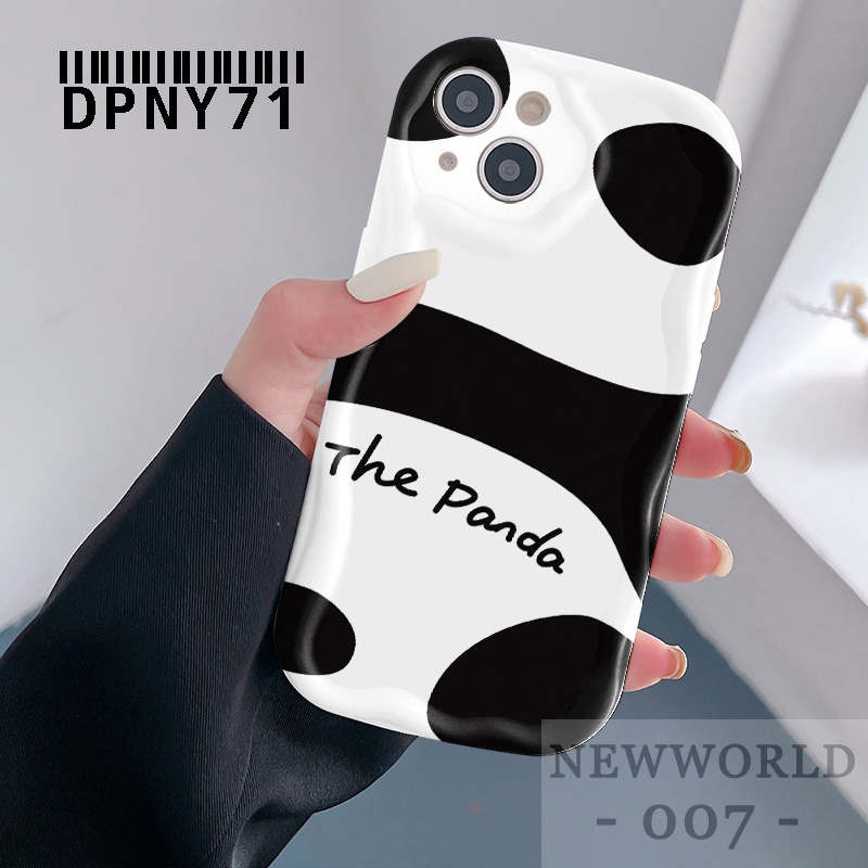 Ốp Điện Thoại Họa Tiết Gấu Trúc Hoạt Hình Dễ Thương Cho iphone 14 13 12 11 pro x xs max 6 6s 7 8 plus ny71