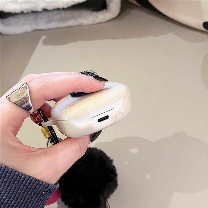 Hoạt Hình Vỏ Bảo Vệ Hộp Sạc Tai Nghe samsung galaxy buds live / buds2 pro galaxy buds 2 pro Bằng tpu silicone Có Móc Khóa