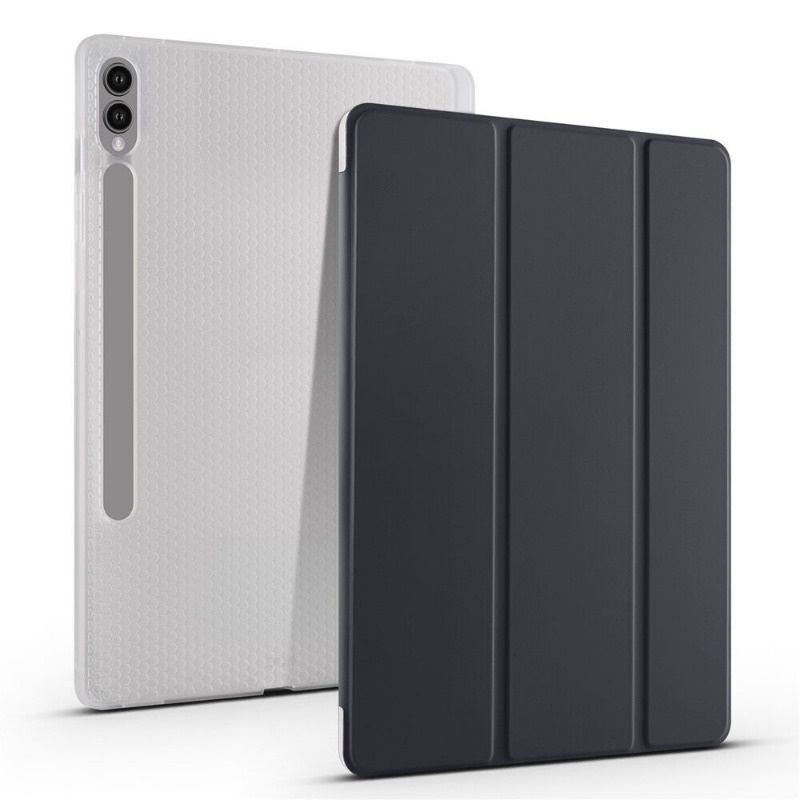 Bao Da Máy Tính Bảng Nắp Gập Thông Minh Có Ngăn Đựng Bút Cho samsung galaxy tab s9 fe 10.9 sm-P510 Smx516B Giá Đỡ