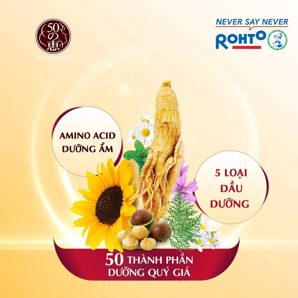 Hộp 5 Gói Dầu Gội 50 Megumi Giảm Rụng Tóc Cho Tóc Yếu Hair Fall Control Shampoo 7ml/gói