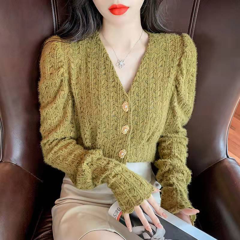 Áo Sơ Mi Cổ Chữ v Phối Ren Phong Cách Phương Tây