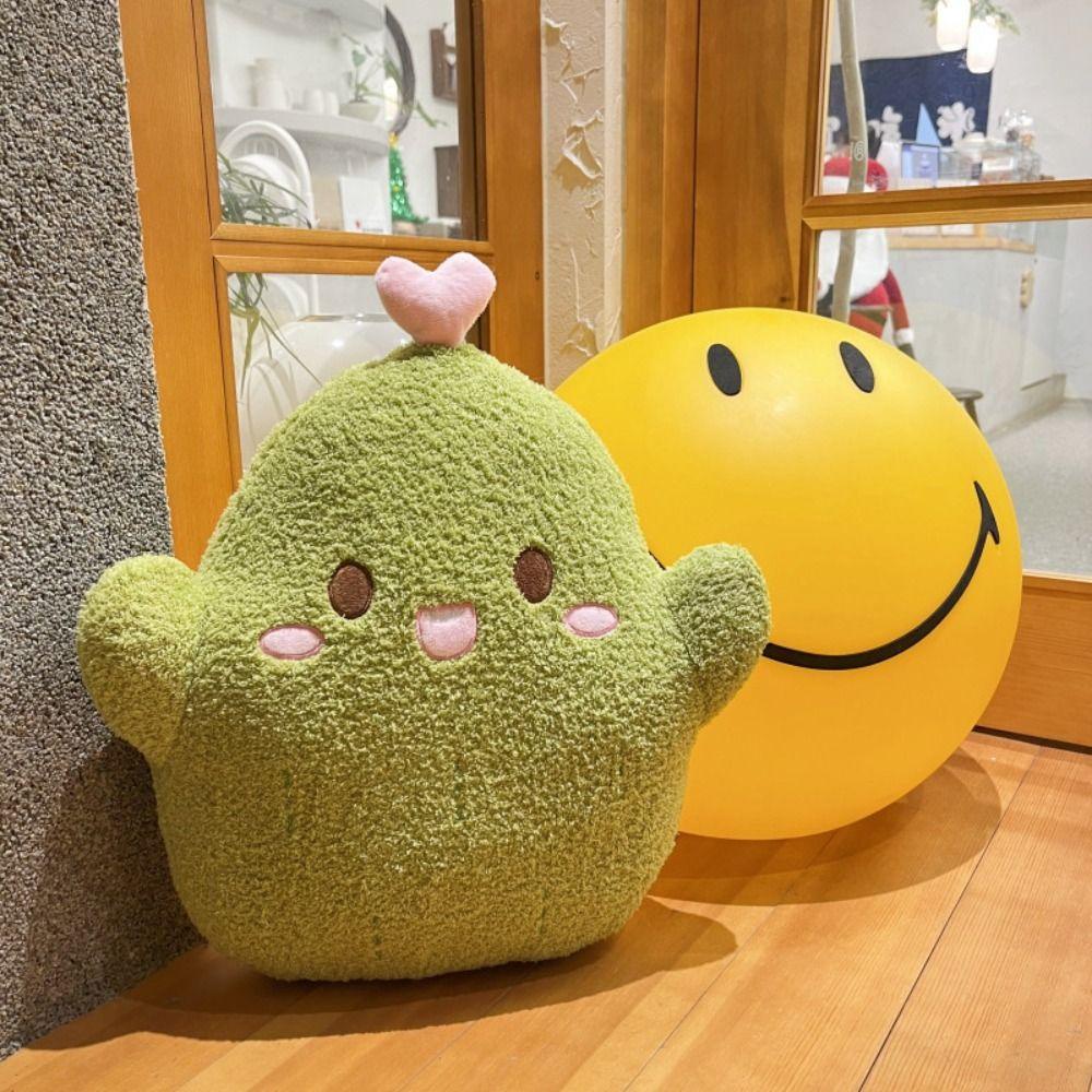 Gối Nhồi Bông Hình Ma Xương Rồng Dễ Thương 42cm