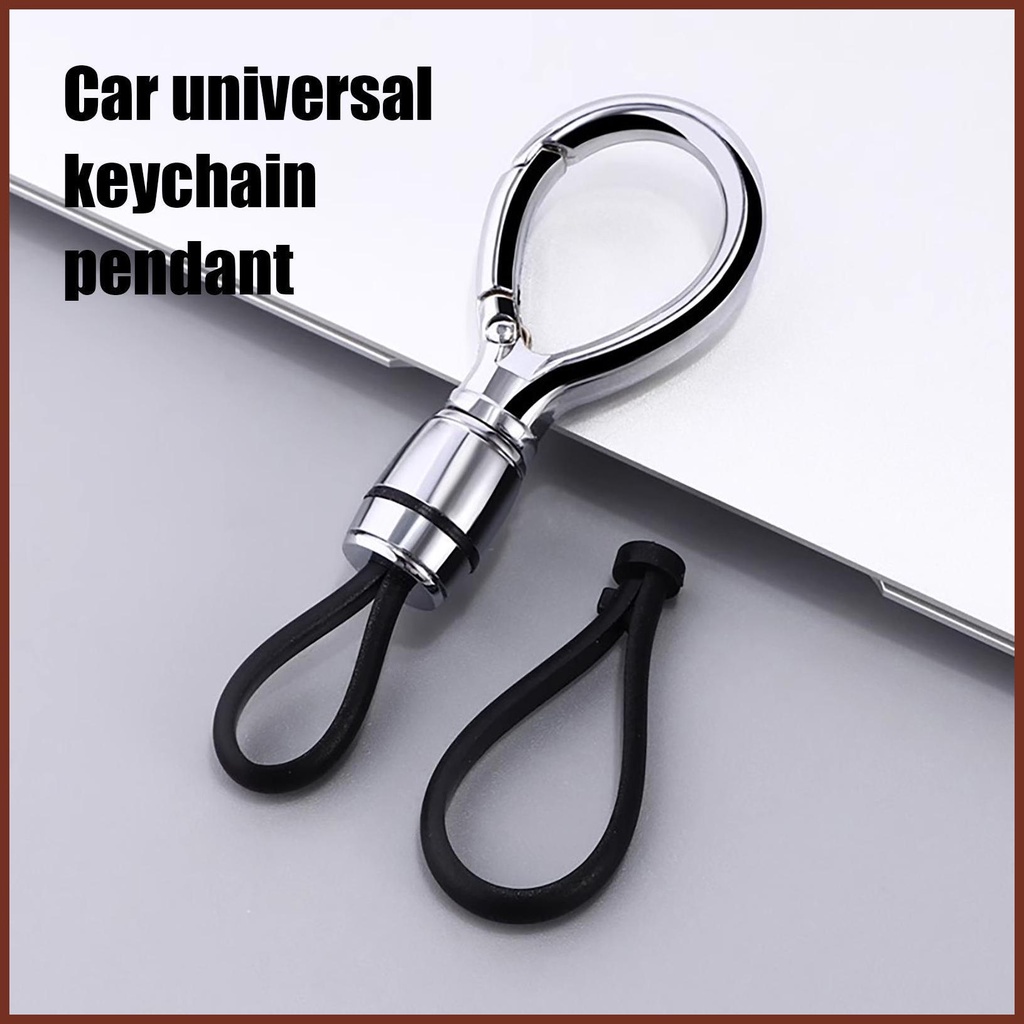 Giá Đỡ Chìa Khóa Ô Tô Xoay 360 Độ Kèm 2 Móc Khóa Dành Cho Nam Và Nữ