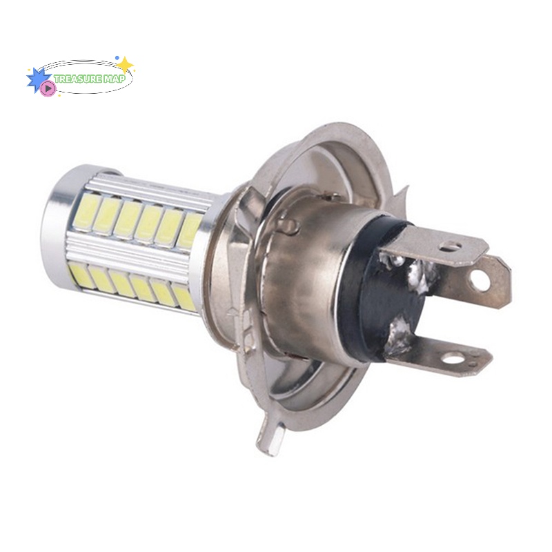 Đèn Pha led h4 33smd Ánh Sáng Trắng Chống Sương Mù Ban Ngày Cho Xe Hơi Xe Máy