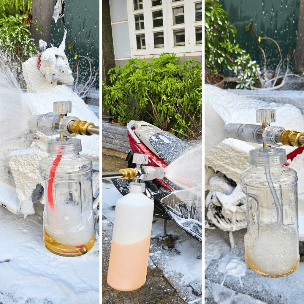 Bình Foam Tạo Bọt Tuyết ToronStar Cho Máy Rửa Xe