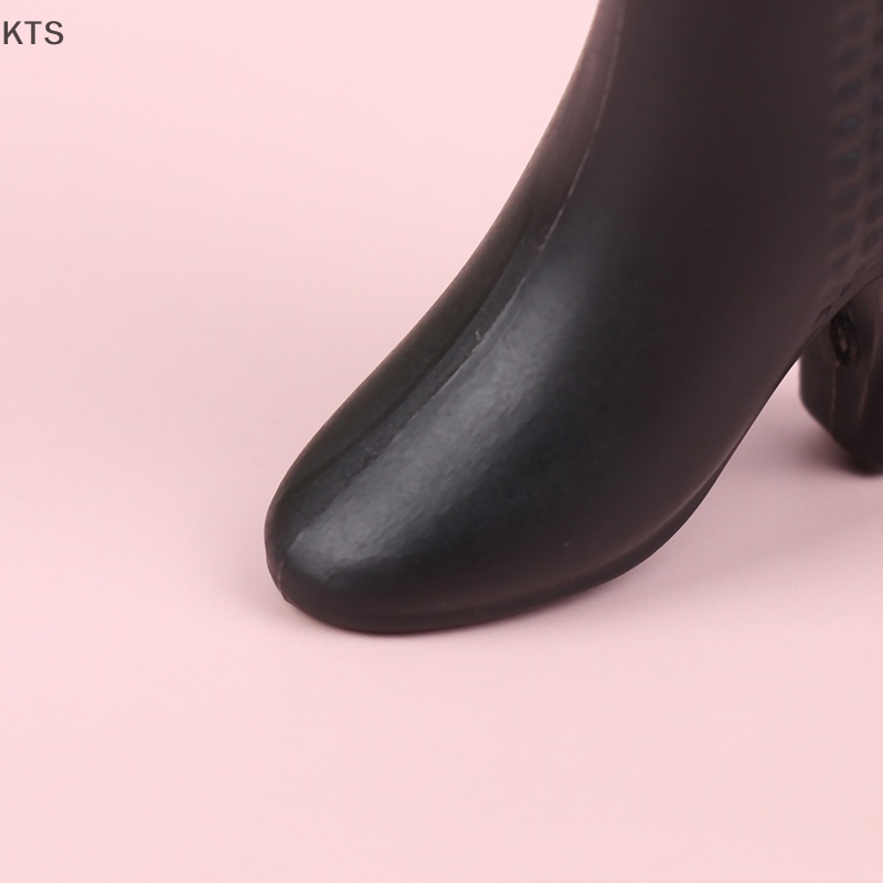 Kts Set 5 Đôi Giày Màu Trắng Đen Cho Búp Bê 30cm Tỉ Lệ 1 / 6