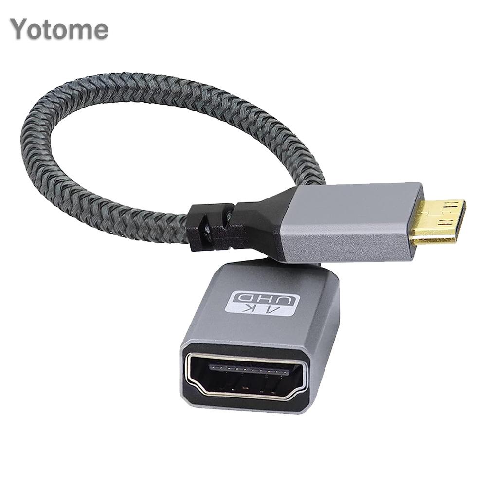 Cáp ChuyểN ĐổI mini hdmi 20cm 4k @ 60hz Chuyên DụNg