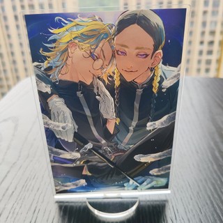 Mô hình Standee Anime Tokyo Revengers Pattern Ran Rindo Haitani Original Doujin mica trong anime chibi trưng bày
