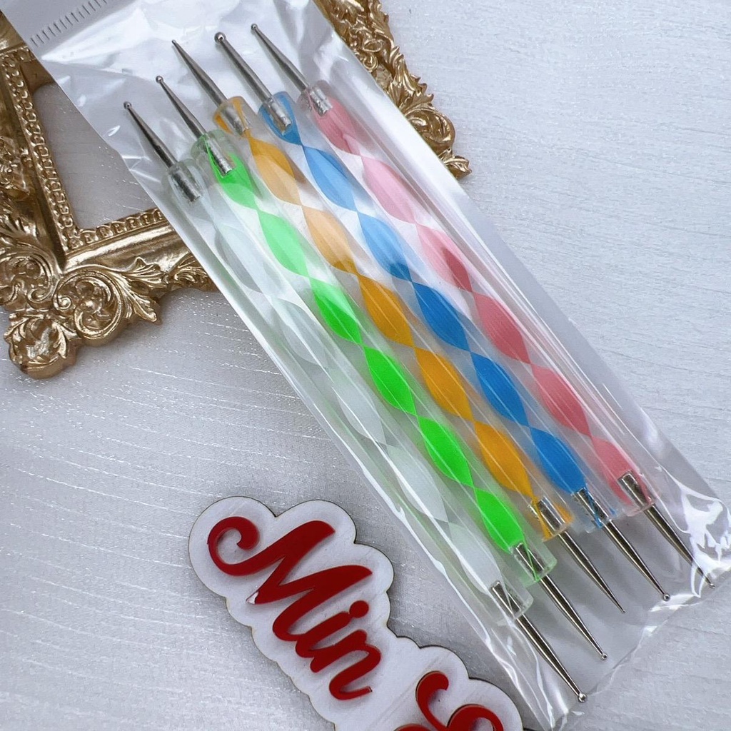 Sét chấm bi(sét 5 cây) Min store nail