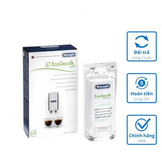Dung dịch vệ sinh máy pha cafe Delonghi DLSC500 EcoDecalk tẩy cặn canxi delonghi