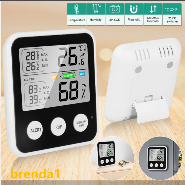 Đồng Hồ Đo Nhiệt Độ Và Độ Ẩm Kỹ Thuật Số lcd Với Từ Tính 0 ° Phụ Kiện c ~ 700 Chuyên Dụng Chất Lượng ° Phụ Kiện Chuyên Dụng Chất Lượng Cao (322) ° Phụ Kiện Chuyên Dụng Dành Cho Xe Hơi f ~ 158 158 ° Đồng Hồ Báo Thức 20% ~ 99% Chất Lượng Cao Tiện Lợi Dễ Sử