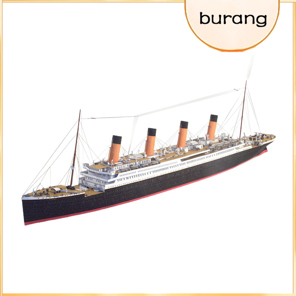 Bộ Đồ Chơi Lắp Ráp Mô Hình Tàu titanic 1 / 2 Để Bàn Trang Trí