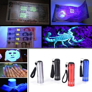 Đèn Pin uv mini 9 Bóng led Siêu Sáng