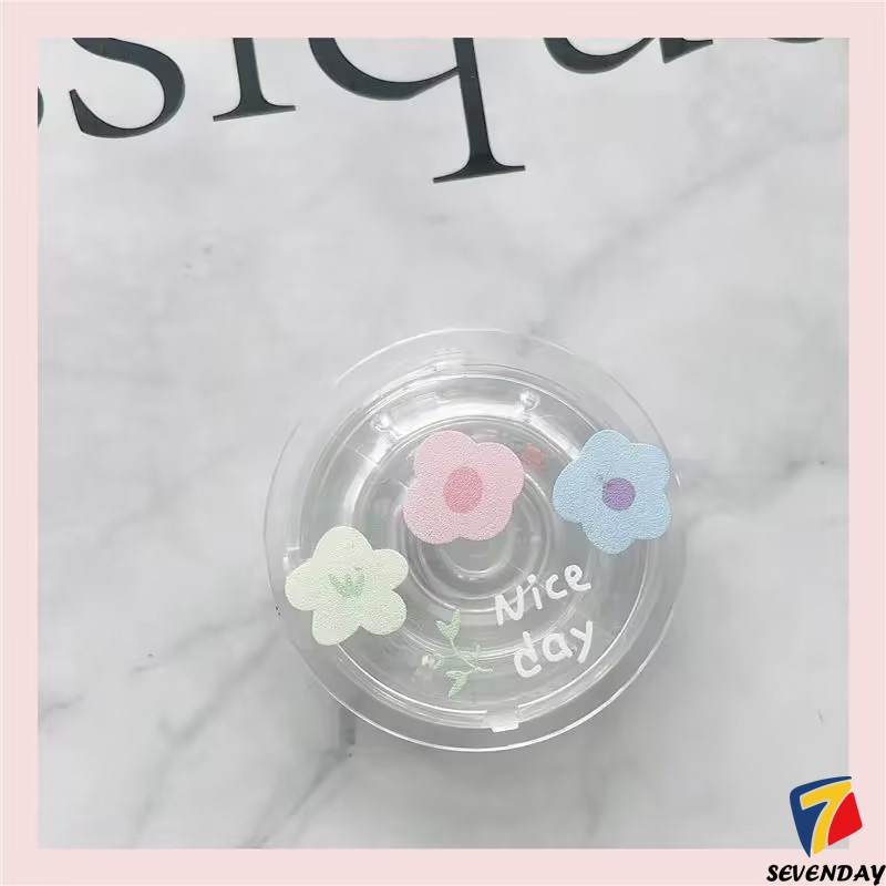 Giá Đỡ Điện Thoại Hình Mèo / Gấu / Thỏ / kuromi / Hoa Mặt Cười Đáng Yêu Có Thể Tháo Rời Thời Trang Thông Dụng