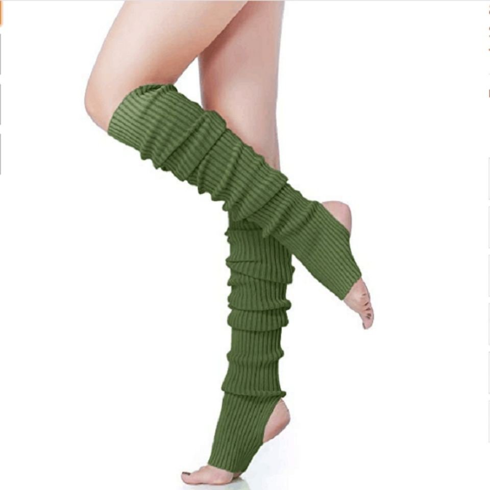Mới Vớ Dệt Kim 50cm Bảo Vệ Chân Nhiều Màu Sắc Phản Quang Tiện Dụng Ốp