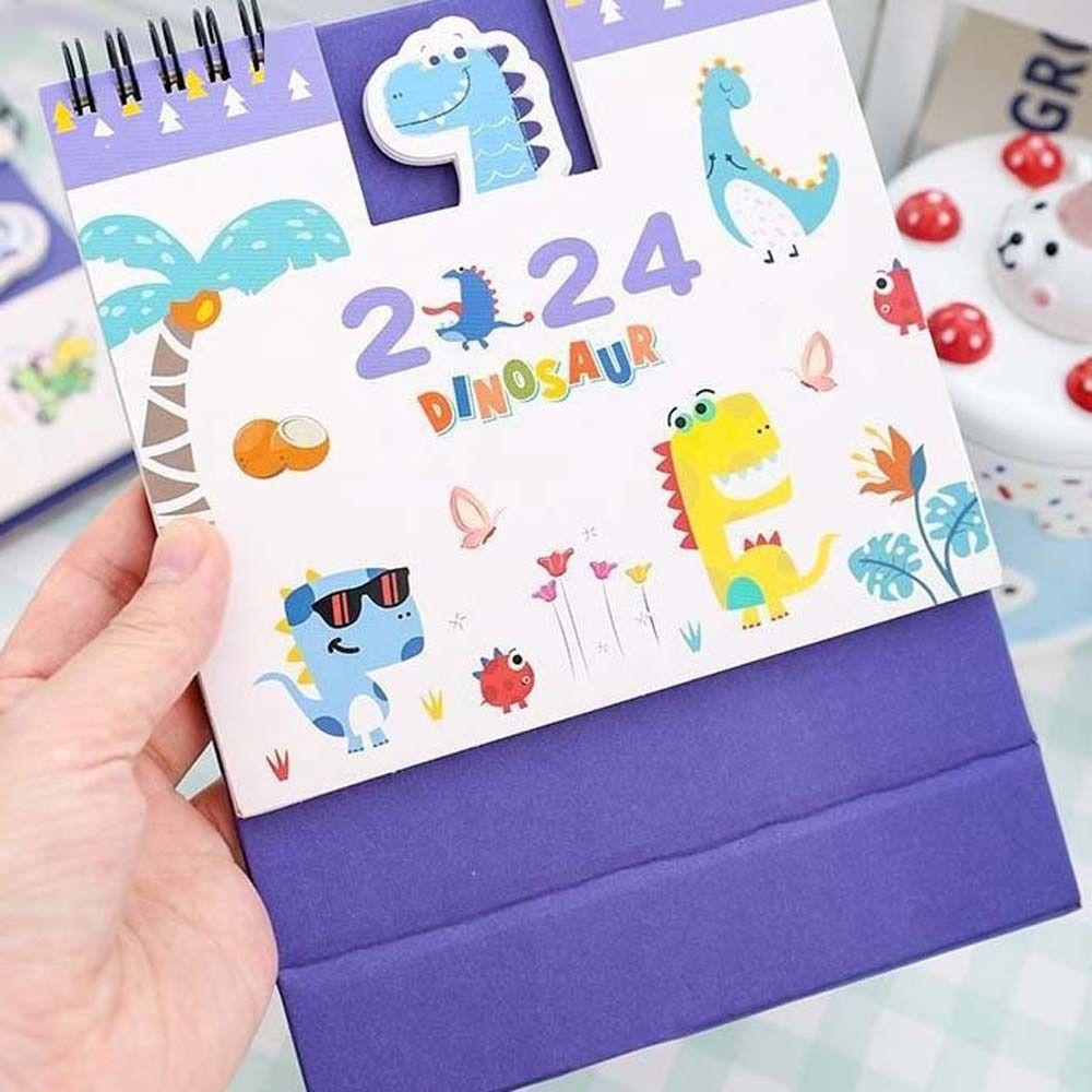 Lịch Để Bàn 2024 Họa Tiết Hoạt Hình doraemon Dễ Thương Dùng Làm Quà Tặng Cho Học Sinh / Văn Phòng