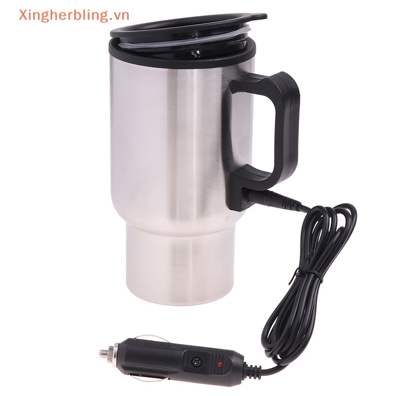Bình Đun Nước Nóng Bằng Thép Không Gỉ Cho Xe Hơi xbvn 12v 450ml