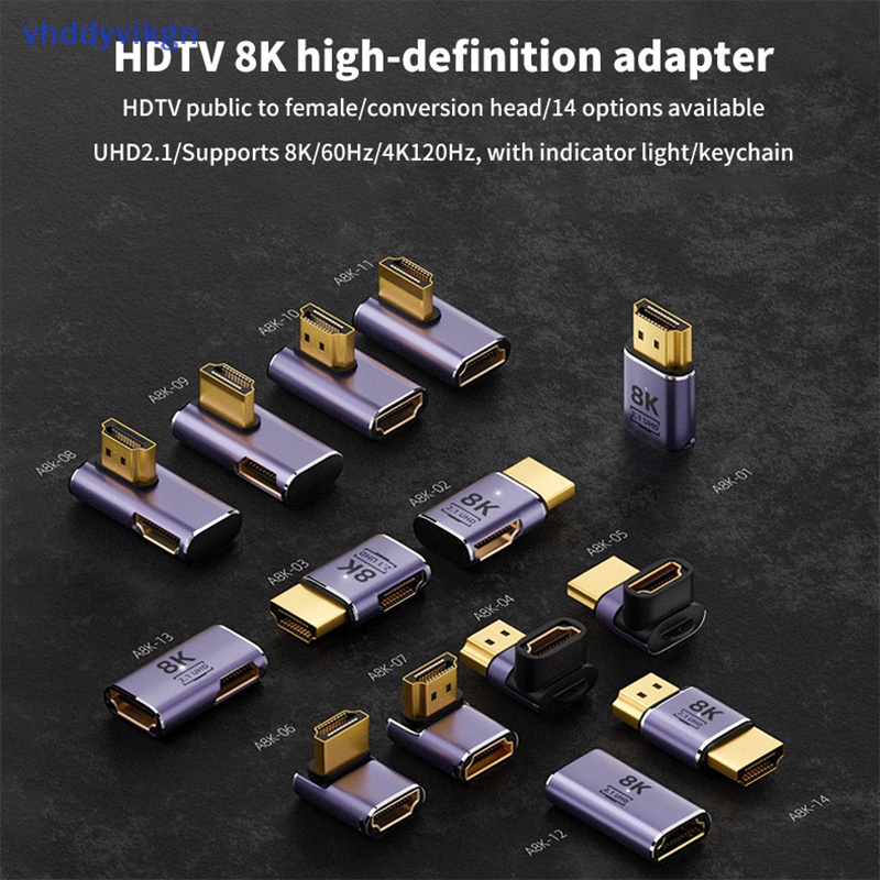 Đầu Chuyển Đổi hdmi 90 Độ Góc Phải 270 Độ 4k hd Chuyên Dụng Cho hdtv ps4 lptop tv box vn