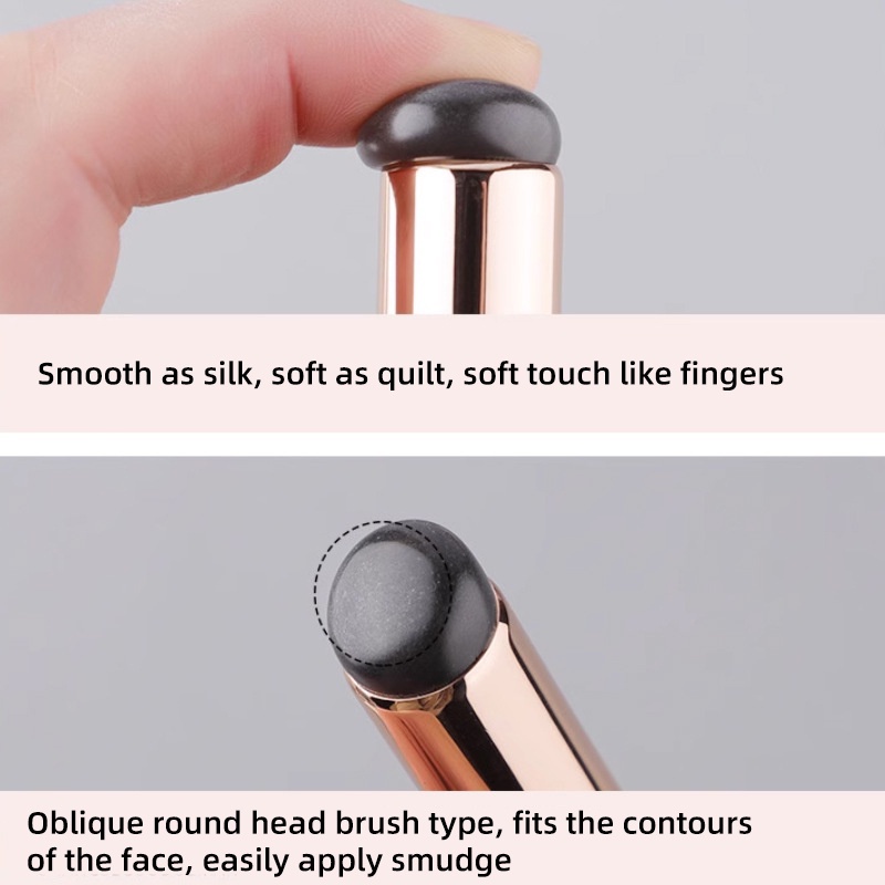 Nâng Cấp Có Nắp Đậy silicone Góc Che Khuyết Điểm Như Ngón Tay Đầu Tròn Nhỏ Gọn Cho Son Môi yr