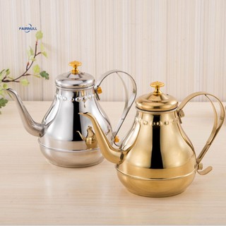 Fairnull ấm trà/cà phê bằng thép không gỉ hình con ngỗng