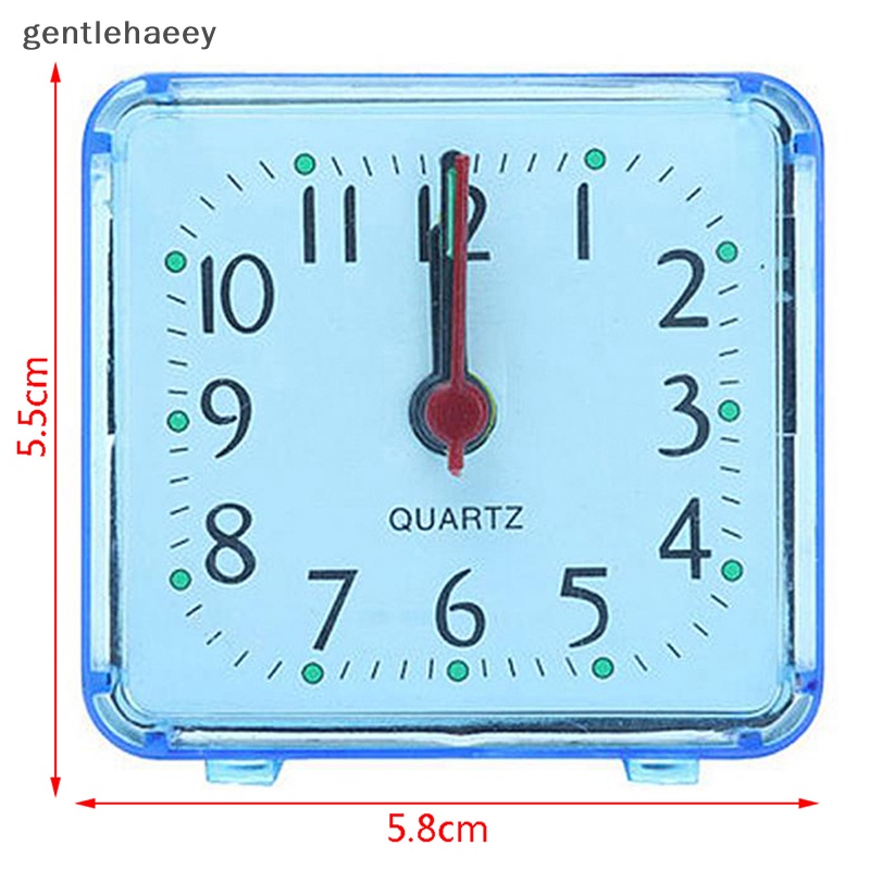 Đồng Hồ Báo Thức Để Bàn Hình Vuông Nhỏ Gọn Dễ Thương