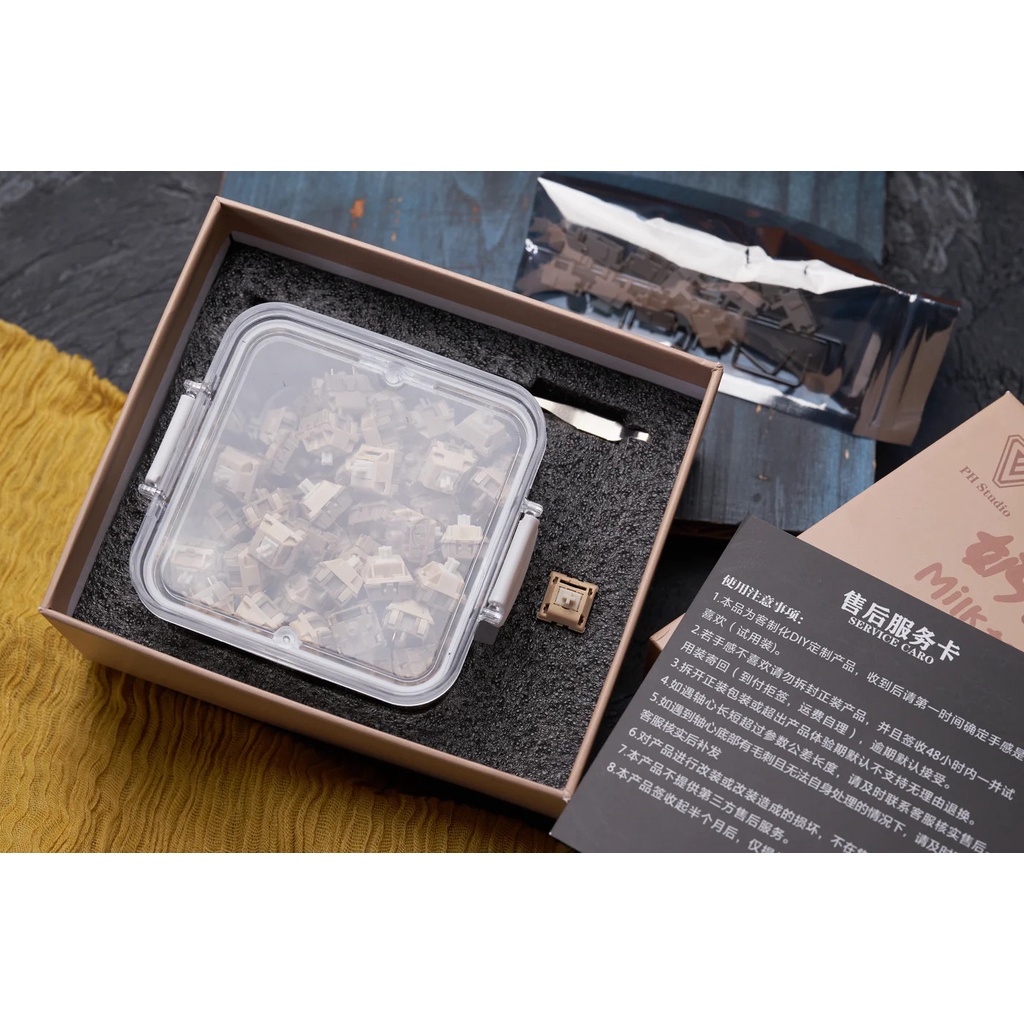 Bộ Sản Phẩm Bộ 10 / 30 Cái  Công Tắc Cho Bàn Phím Cơ 5 Pin 53g