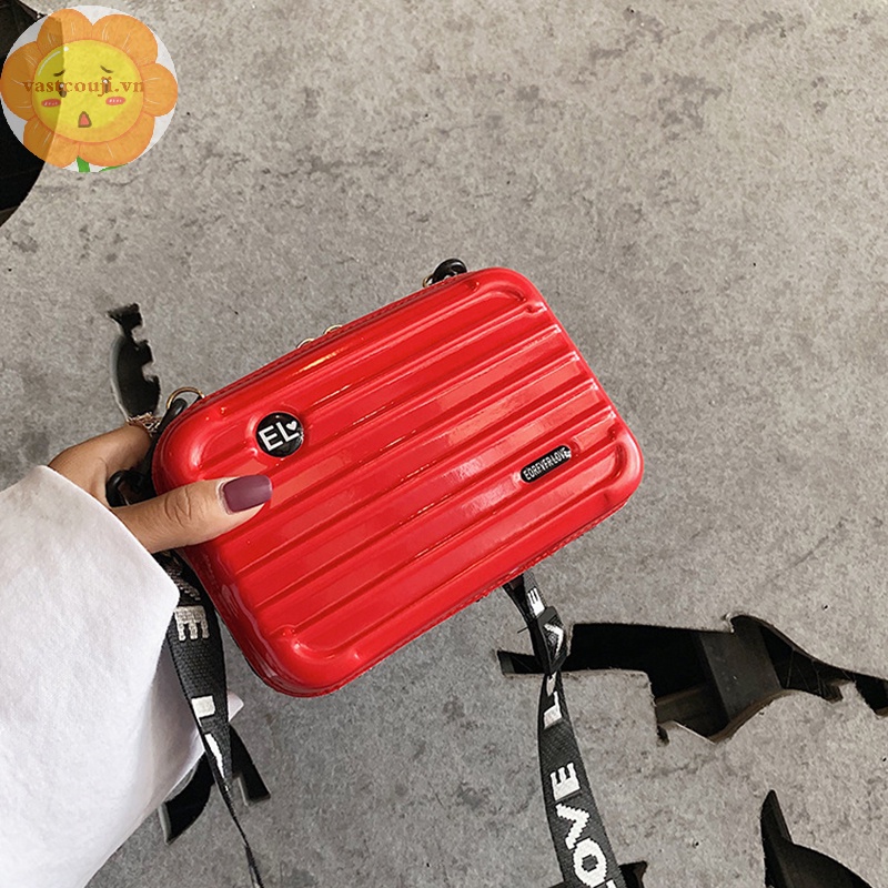 Vastji Túi Đeo Chéo Hình Vali mini Cầm Tay Thời Trang Cá Tính Cho Nữ vn