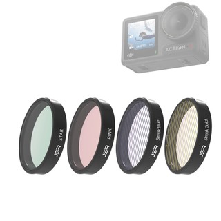 Kính Nắp Bảo Vệ Ống Kính mcuv uv cpl 15x Cho dji osmo action 3 4