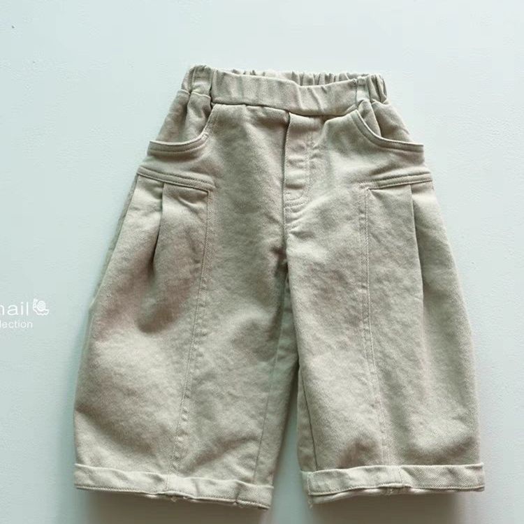 Quần Dài Màu Trơn Phong Cách Hàn Quốc Thời Trang Mùa Thu Cho Bé Gái 5