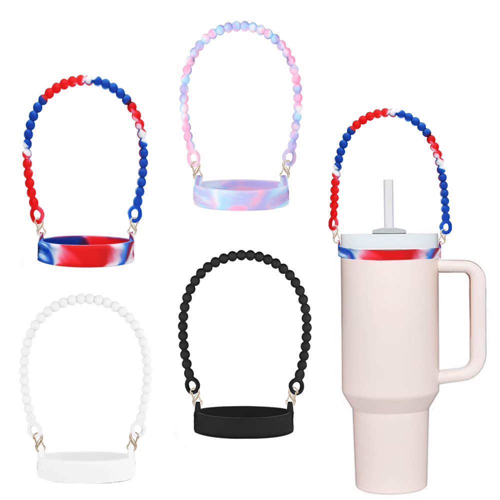 Tay Cầm Bình Nước Bằng silicone Mềm Bền Bỉ Cho stanley 40oz / 30oz - 8-40oz